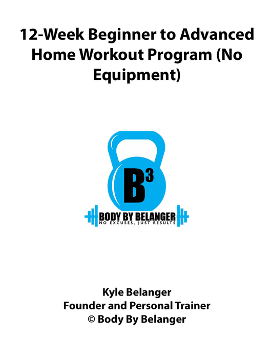 Beginner to Advanced Home Workout Program (No Equipment)